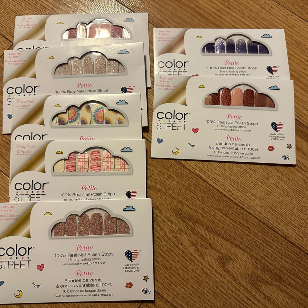 Color Street Nail Polish Strips Set